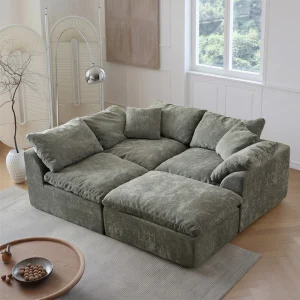 Modern Modular Sectional Sofa - Thumbnail Image 4