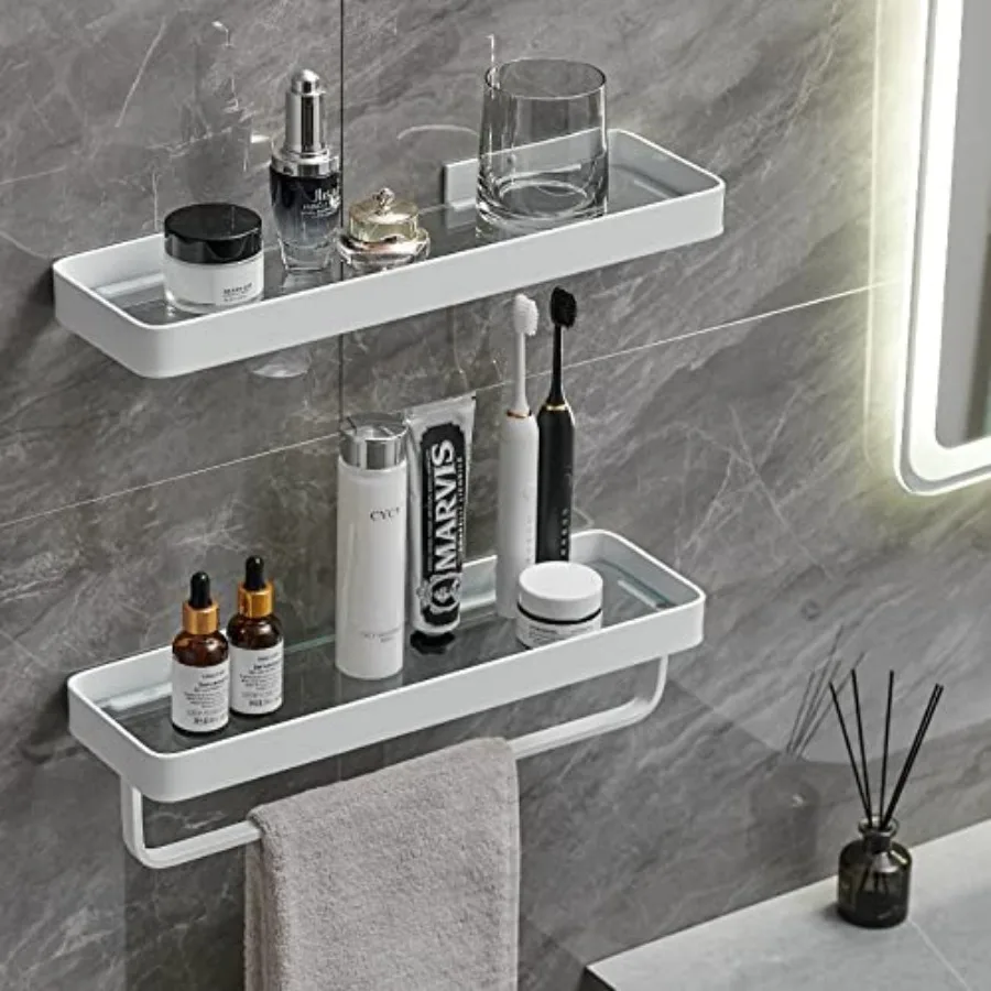 Bathroom Shelves Wall Mounted Glass Shelf - Image 5