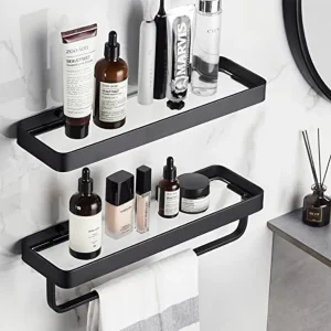 Bathroom Shelves Wall Mounted Glass Shelf