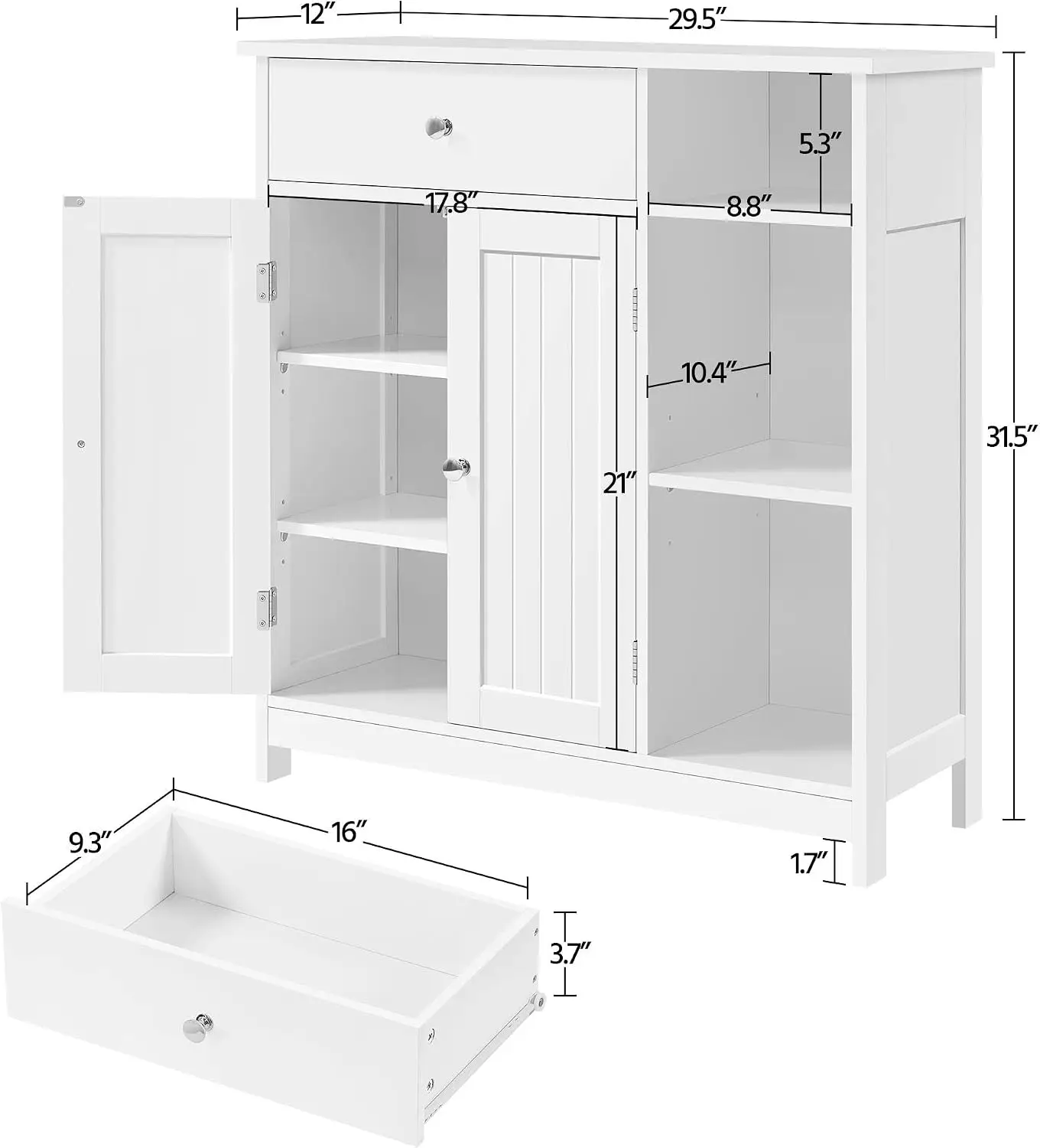 Bathroom Storage Cabinet - Image 2