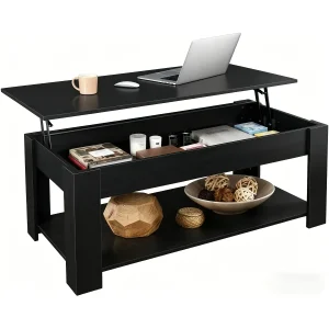 Lift Top Coffee Table with Hidden Storage - Thumbnail Image 5