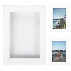 Gallery Collage Photo Frame Set – Black 4x6  Wood Frames - Thumbnail Image 3