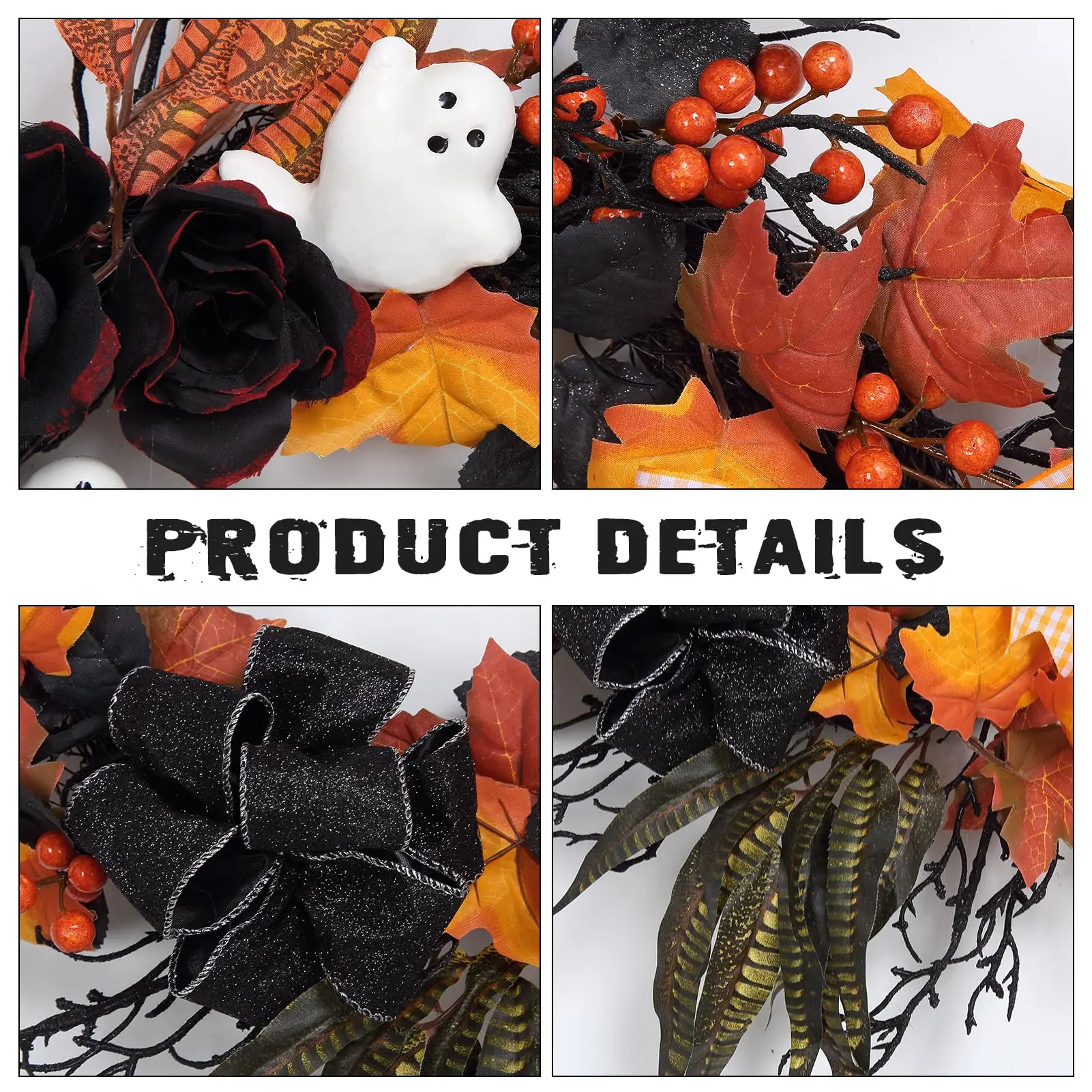 Halloween Ghost Wreath - Image 2