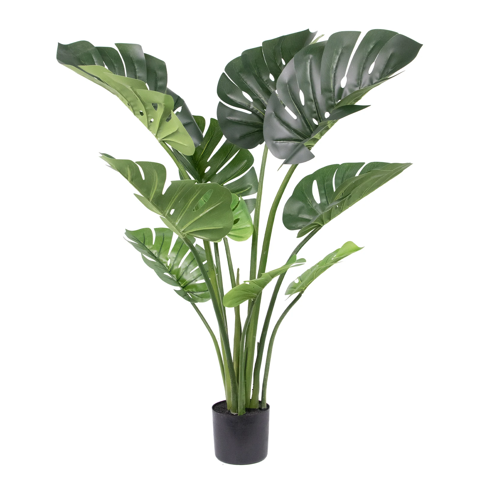 Artificial Monstera Deliciosa Tree, - Image 1