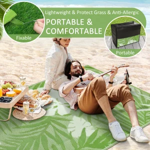 8‘x10' Outdoor  Patio Rug - Thumbnail Image 9