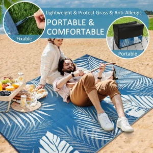 8‘x10' Outdoor  Patio Rug - Thumbnail Image 6