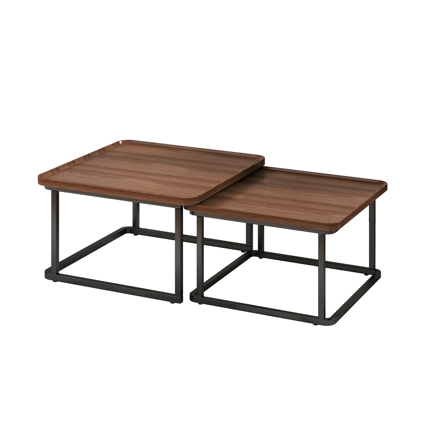 Square Nesting Coffee Tables - Image 3