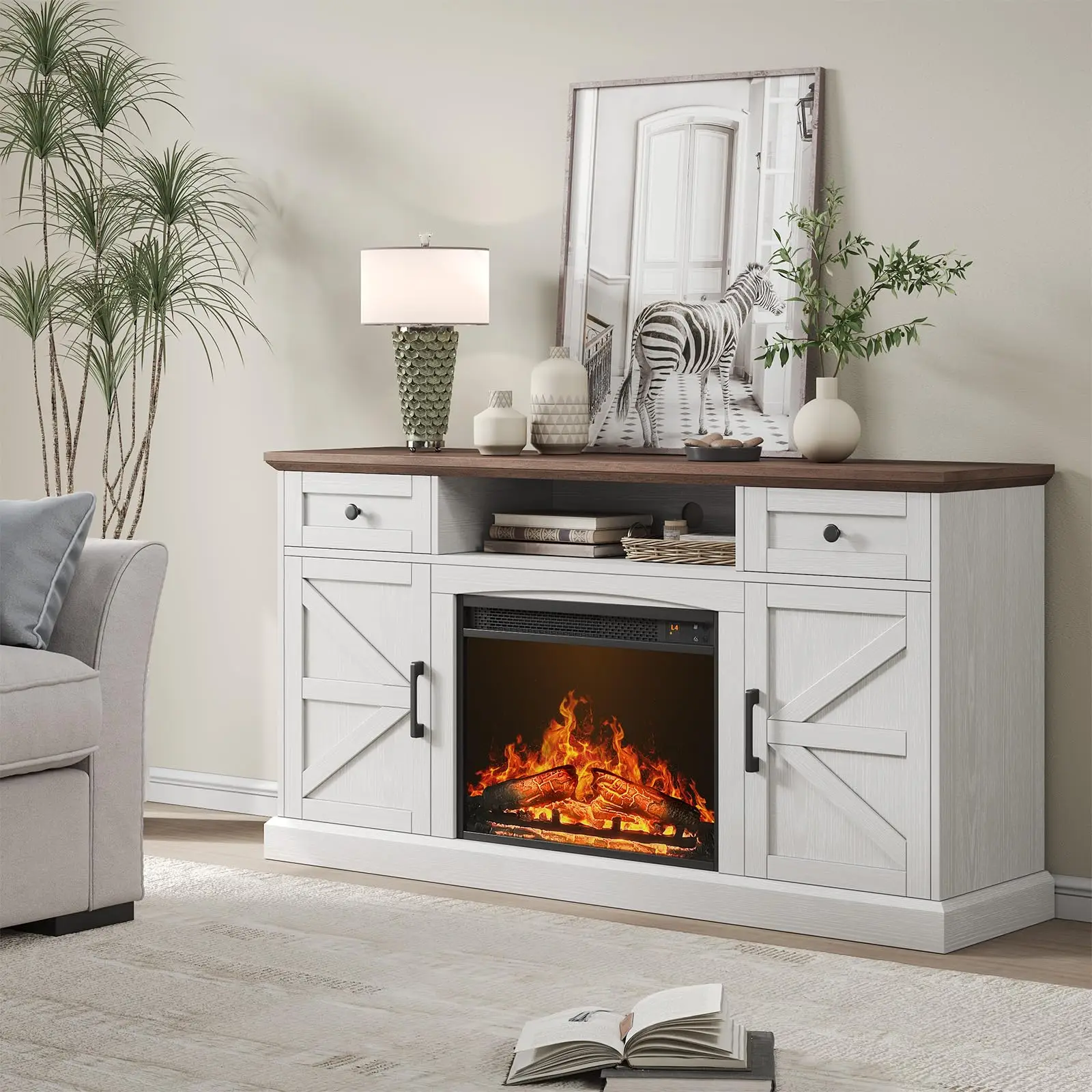 Farmhouse TV Stand - Image 2