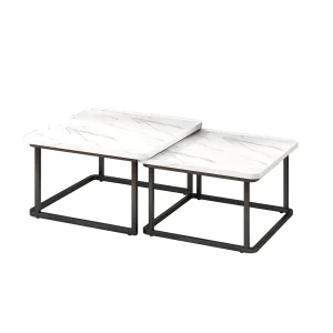 Square Nesting Coffee Tables - Thumbnail Image 4