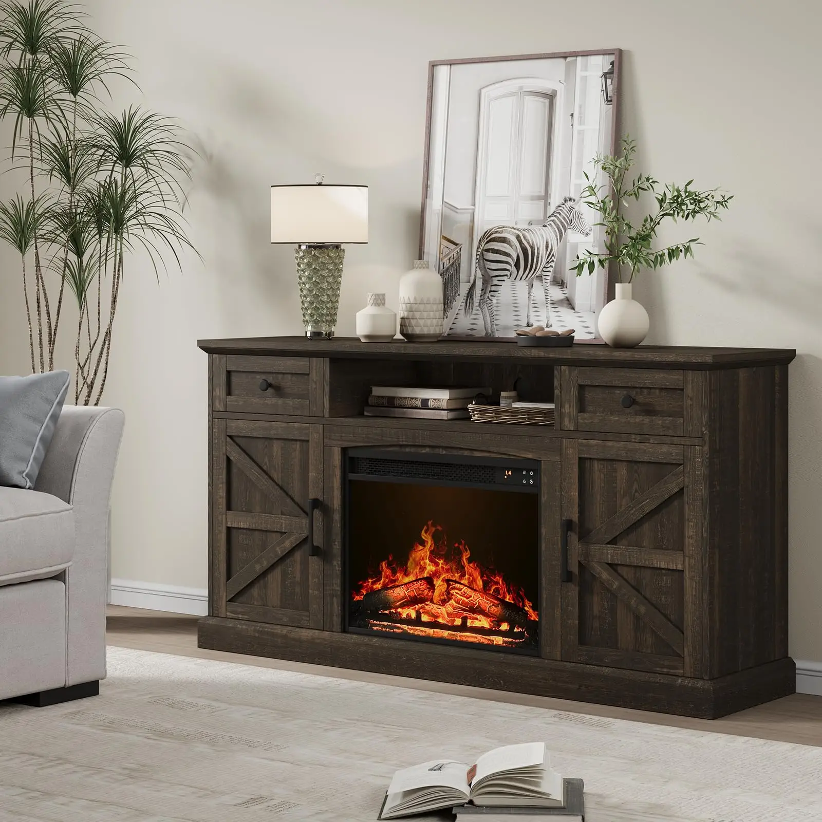 Farmhouse TV Stand - Image 3